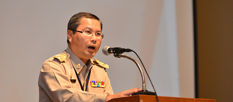 Dr. Suphat Champathong, the Secretary General of the Office of Higher Education Commission, Ministry of Education of Thailand